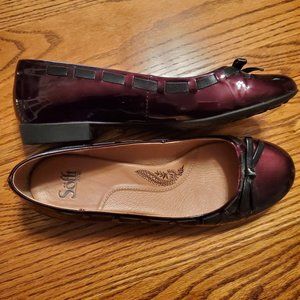 Sofft Maroon/Red/Wine Slip On Dress Shoes